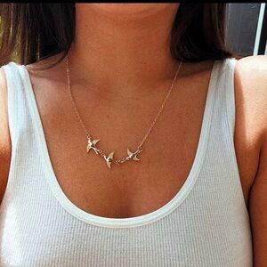 Sparrow Pendant Necklace